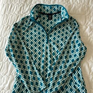 Lands’ End 3/4 zip fleece - size 18(XL) Tall